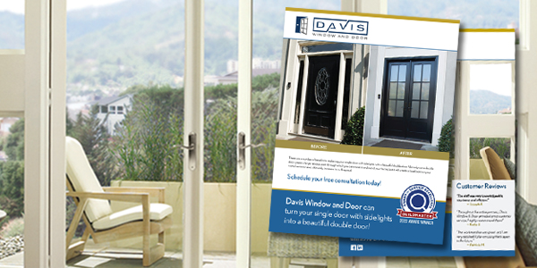 Davis Window and Door - Replacement Double Entry Doors Sell Sheet